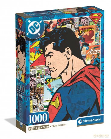 CLEMENTONI 1000 el. COMPACT DC Superman [PUZZLE]