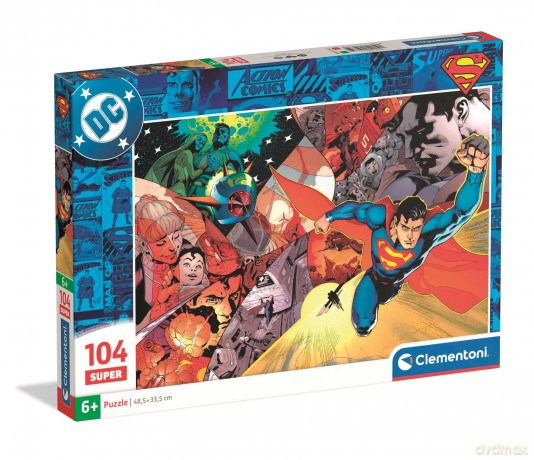 CLEMENTONI SUPER 104 el. Superman [PUZZLE]