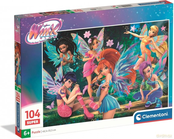 CLEMENTONI SUPER 104 el. Winx [PUZZLE]