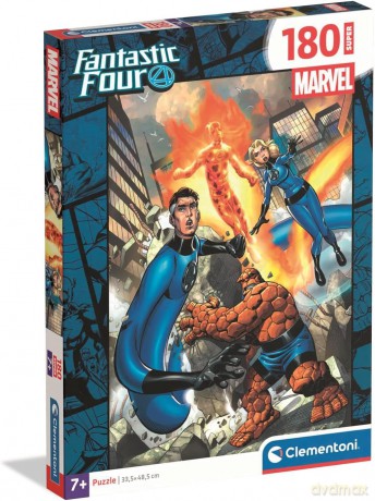 CLEMENTONI SUPER 180 el. Fantastic Four [PUZZLE]