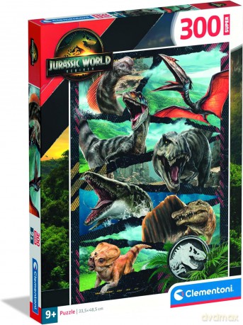 CLEMENTONI SUPER 300 el. Jurassic World [PUZZLE]