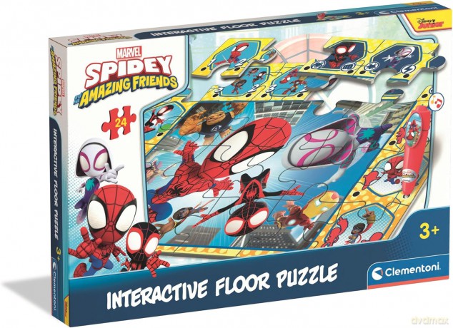 Puzzle Podłogowe 24 el Spidey