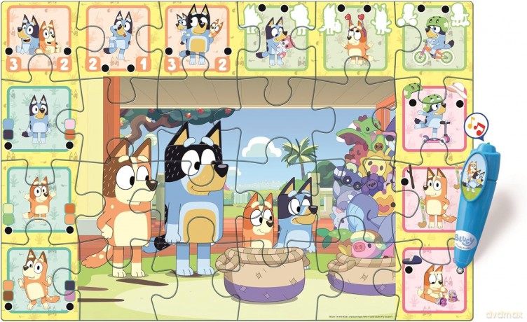 Puzzle Podłogowe 24 el Bluey