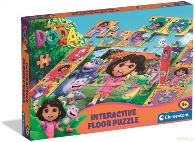 Puzzle Podłogowe 24 el Dora