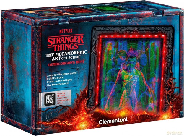 CLEMENTONI 520 el. Stranger Things - Demogorgon [PUZZLE]