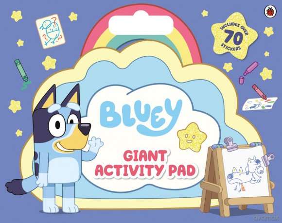 Bluey Giant Activity Pad wer. angielska - Bluey [KSIĄŻKA]