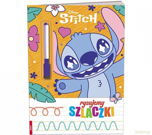 Disney Stitch rysujemy szlaczki KSS-9115 [KSIĄŻKA]