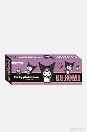 Farby plakatowe Kuromi 12 kolorów 20 ml
