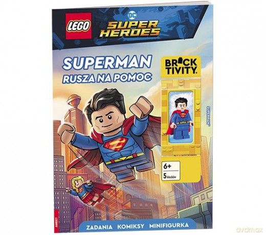 LEGO DC Comics Super Heroes Superman rusza na pomoc LNC-6462 [KSIĄŻKA]