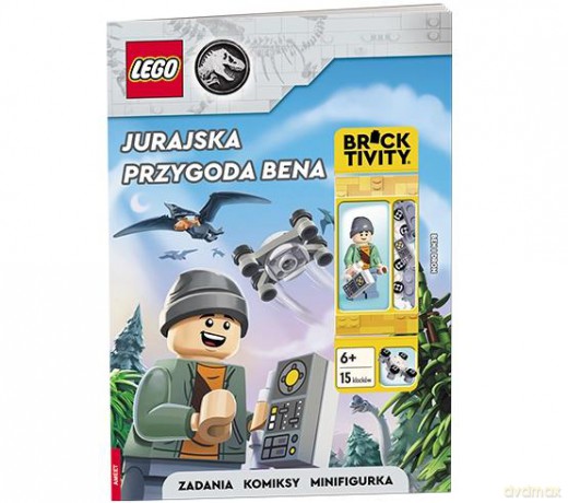 LEGO Jurassic World Jurajska przygoda Bena LNC-6208 [KSIĄŻKA]