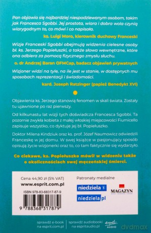 Niezwykłe objawienia ks. Jerzego Popiełuszki we Włoszech - Milena Kindziuk, Józef Naumowicz [KSIĄŻKA]