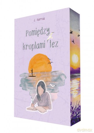 Pomiędzy kroplami łez (ilustrowane brzegi) - J. Harrow [KSIĄŻKA]