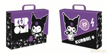 Teczka z rączką A4 XL Kuromi Black
