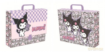Teczka z rączką A4 XL Kuromi Pink