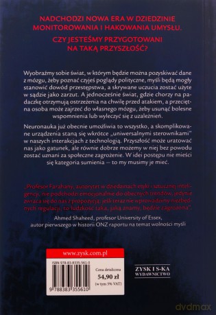 Walka o mózg. Wolność myślenia w erze neurotechnologii - Nita A. Farahany [KSIĄŻKA]