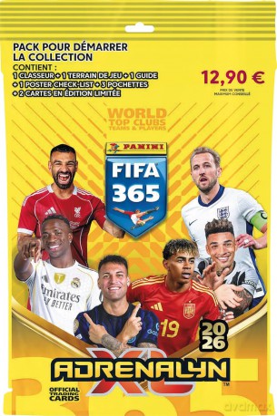 Album kolekcjonera Fifa 365 Adrenalyn XL 2026