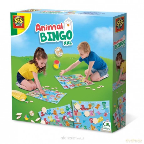Bingo XXL Zwierzątka [GRA PLANSZOWA]