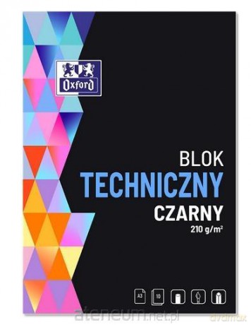 Blok do malowania A3/10K czarny (10 szt)