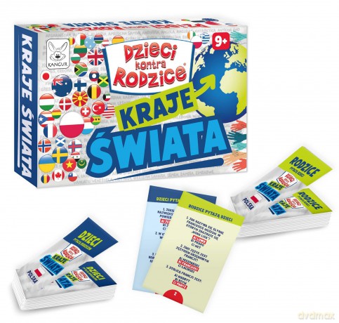Dzieci kontra Rodzice. Kraje Świata [GRA]