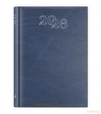 Kalendarz 2026 A5 dzienny standard granatowy [KALENDARZ]