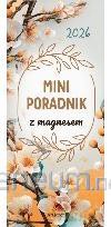 Kalendarz 2026 mini poradnik z magnesem 7,5x18,5cm [KALENDARZ]