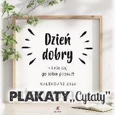 Kalendarz 2026 wieloplanszowy 33x33cm Plakaty... [KALENDARZ]