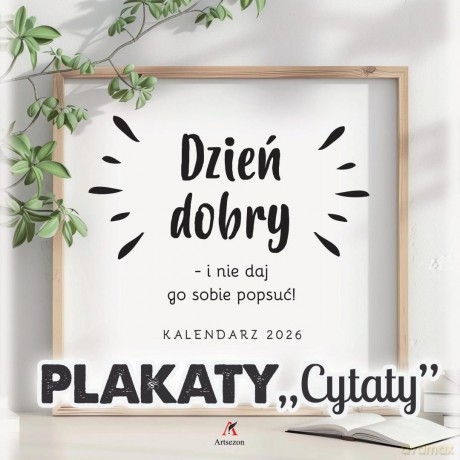 Kalendarz 2026 wieloplanszowy 33x33cm Plakaty... [KALENDARZ]