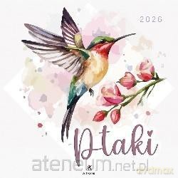Kalendarz 2026 wieloplanszowy 33x33cm Ptaki [KALENDARZ]