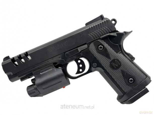 Pistolet na kulki plastikowe z laserem 6mm K685