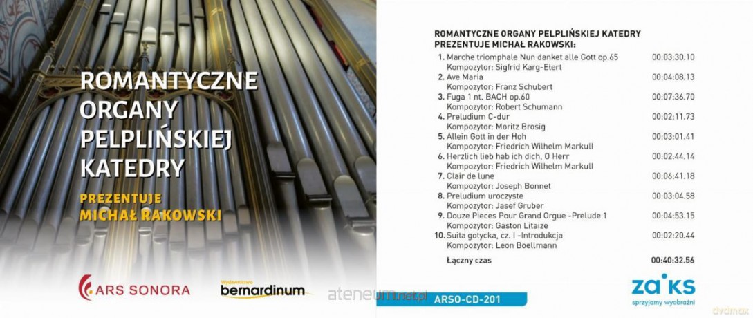 Romantyczne organy pelplińskiej katedry [CD]