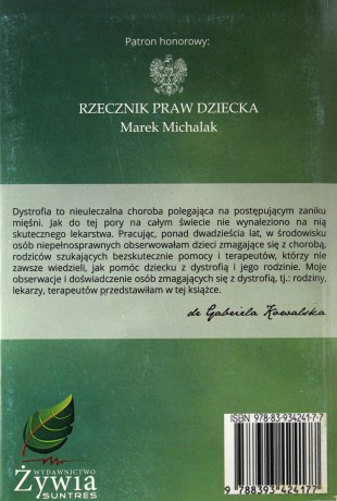 Model wsparcia chorych na dystrofię i ich rodzin - Gabriela Kowalska [KSIĄŻKA]