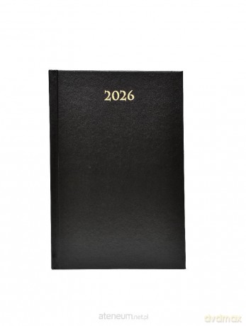 Terminarz 2026 dzienny A5 Divas czarny [KALENDARZ]