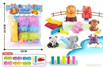 Zestaw ciastoliny 3D Animal Pattern Dough