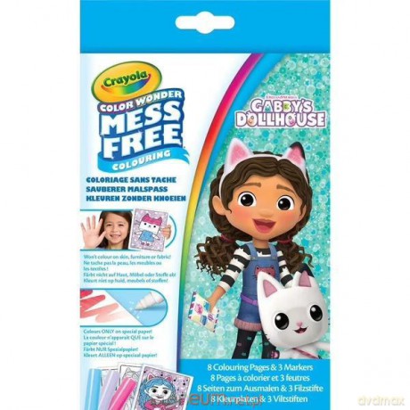 Zestaw do kolorowan Color Wonder Gabbys Dollhouse