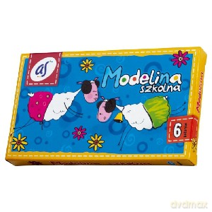 Modelina szkolna AS 6 kolorów [SZKOŁA]
