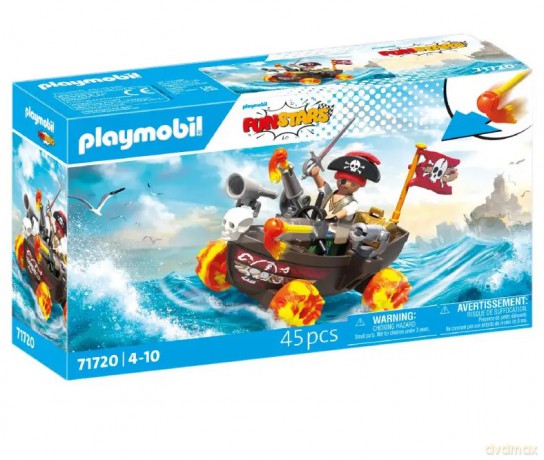 PLAYMOBIL Racing: Statek piracki (71720) [KLOCKI]