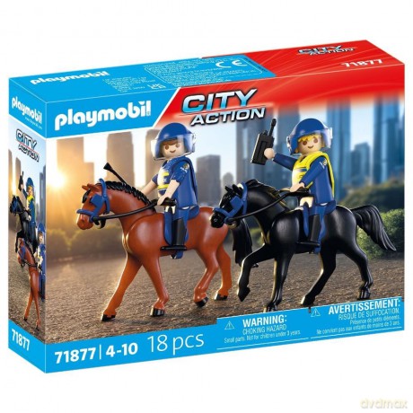PLAYMOBIL Policja konna (71877) [KLOCKI]