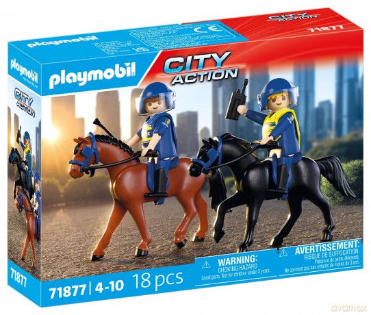 PLAYMOBIL Policja konna (71877) [KLOCKI]