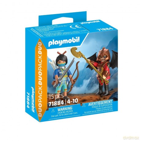 PLAYMOBIL Pojedynek Novelmore vs. Burnham (71884) [KLOCKI]