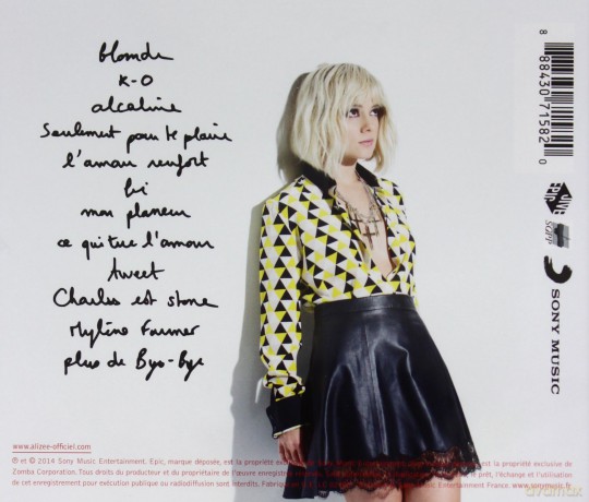 Alizee: Blonde [CD]