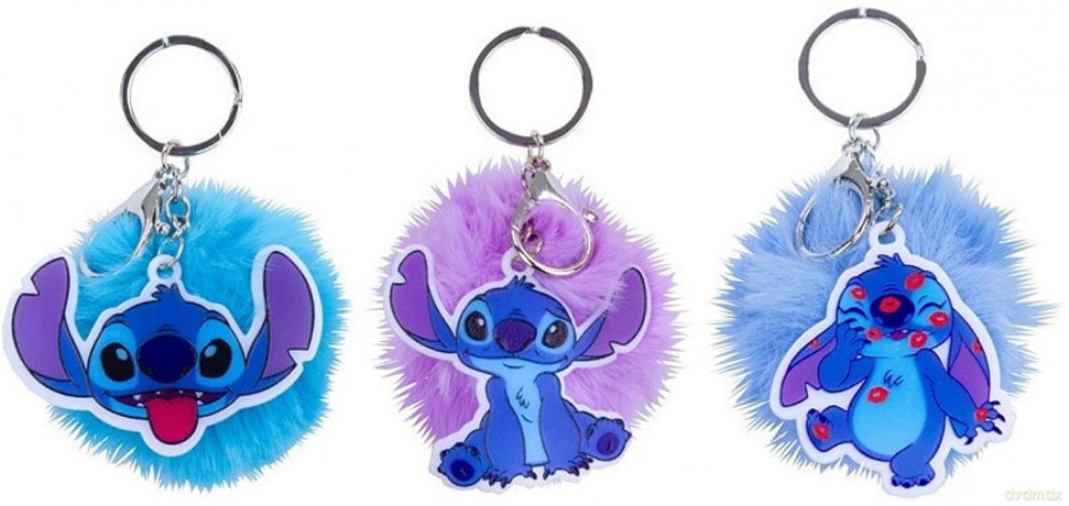 Diseny Stitch brelok z pomponem
