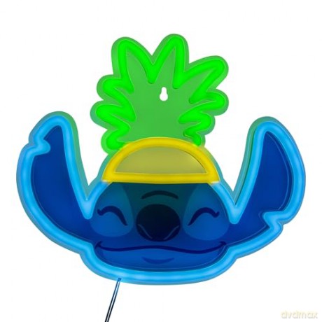 Disney Stitch neonowa lampka ścienna (wysokość: 23,5 cm) / Disney Stitch Wall Mountable LED Neon Light (high: 23,5 cm)