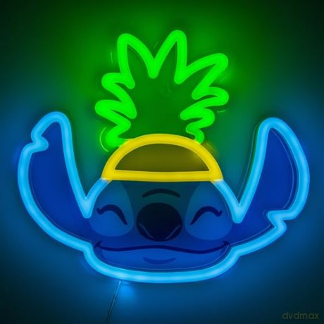 Disney Stitch neonowa lampka ścienna (wysokość: 23,5 cm) / Disney Stitch Wall Mountable LED Neon Light (high: 23,5 cm)