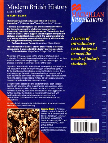 Modern British History. Since 1900 - Jeremy Black [KSIĄŻKA]