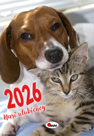 Kalendarz 2026 Nasi ulubieńcy A3-1 [KALENDARZ]