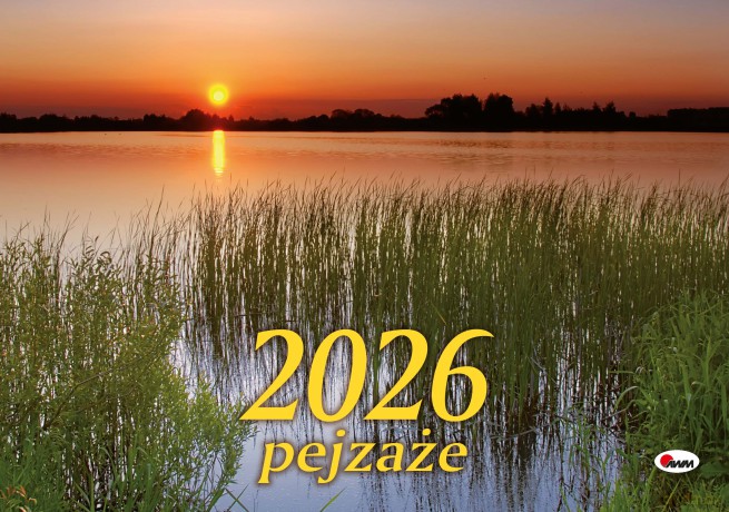 Kalendarz 2026 Pejzaże KA3 [KALENDARZ]