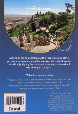 Lizbona. Lonely planet [KSIĄŻKA]