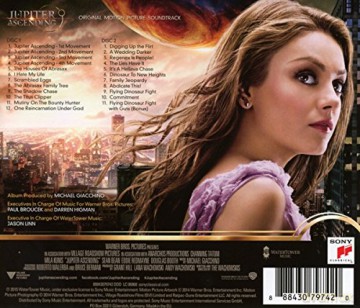 Jupiter Ascending soundtrack (Jupiter: Intronizacja) (Michael Giacchin) [2CD]