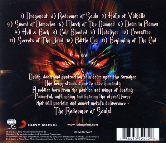 Judas Priest: Redeemer Of Souls [CD]