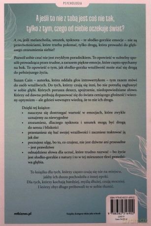 Pozwól sobie czuć - Susan Cain [KSIĄŻKA]